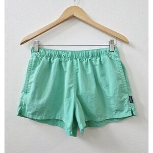 Patagonia Baggies Shorts Women's Size Medium 2.5" Teal Green